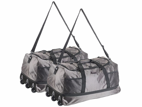 Pack de 2 sacs de sport et voyage à porter ou à rouler de la marque XCase