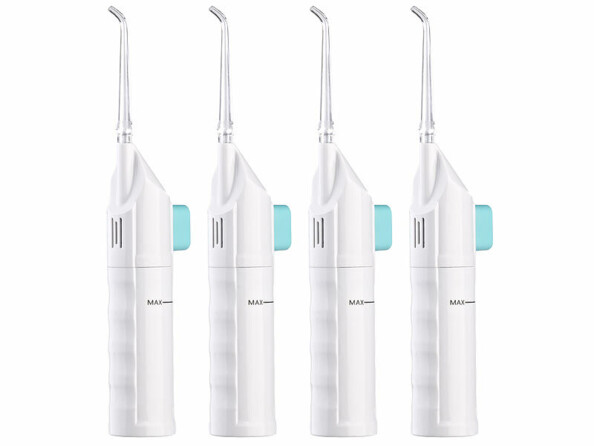 Pack de 4 hydropulseurs manuels sans pile ni câble MD-100 de la marque Newgen Medicals