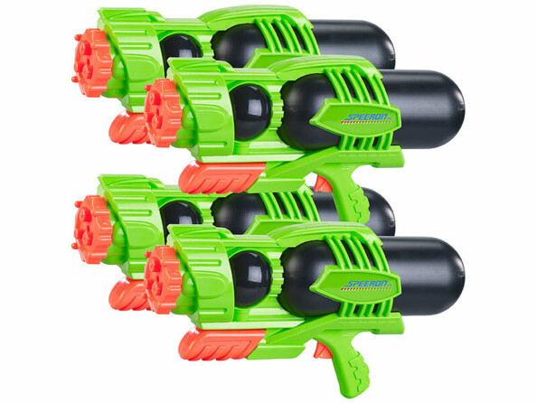 Pack de 2 pistolets à eau grande capacité avec 3 jets de la marque Speeron