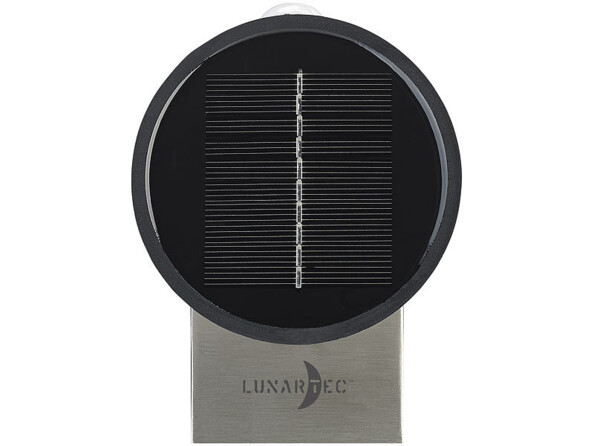 Applique murale solaire LED 50 lm avec détecteur de mouvement