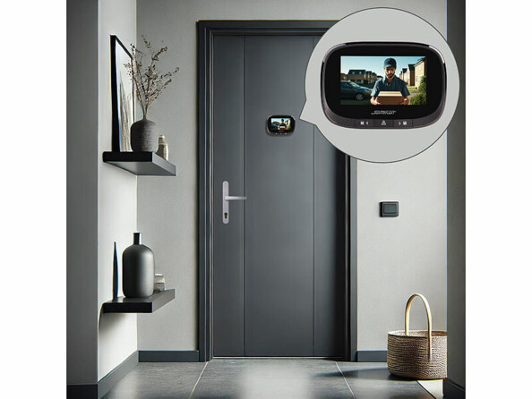 Caméra judas avec carillon