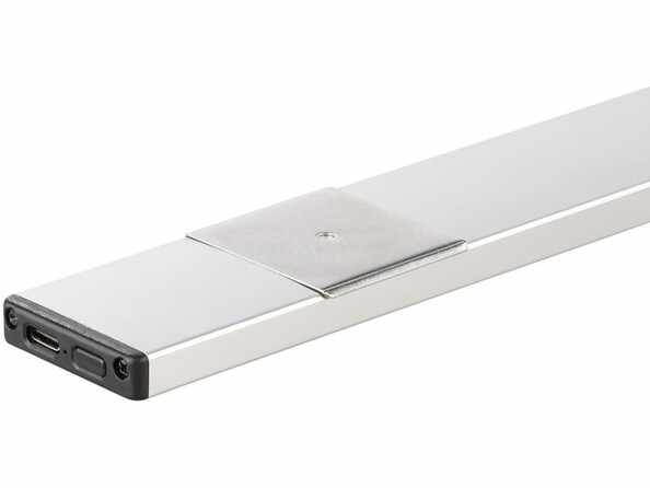 Réglette LED blanc lumière du jour 80 lm rechargeable 23 cm