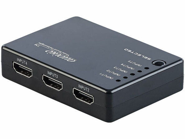 Pour utilisation de 5 sources d'images HDMI différentes sur 1 écran avec ce switch 5 ports