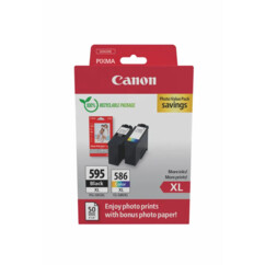 2 cartouches originales Canon PG-595/CL-586 XL