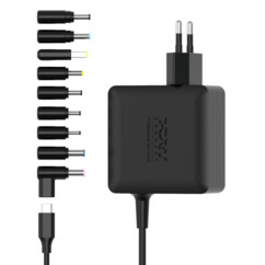 Alimentation universelle GaN² 65 W USB-C avec 9 embouts