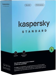 Antivirus Standard pour 3 appareils licence 1 an