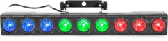 Barre LED RGB 9 x 3 W DMX ColorBar