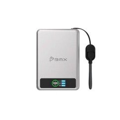 Batterie externe magnétique SolidSafe Solid-State 10000 mAh - Argent