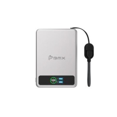 Batterie externe magnétique SolidSafe Solid-State 5000 mAh - Argent