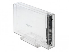 Boitier externe pour SATA HDD 3.5'' transparent et sans outil