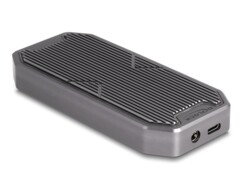 Boîtier externe SSD M.2 NVMe Delock RGB USB-C 20 Gbps