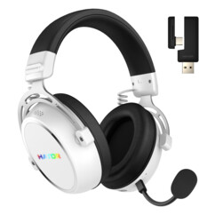 Casque gaming sans fil Hypergang 3 Wireless - Blanc