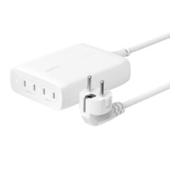 Chargeur secteur GaN BoostCharge Pro 4 ports USB-C 200 W de la marque Belkin Boost