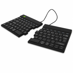 Clavier ergonomique filaire R-Go Split Break AZERTY noir