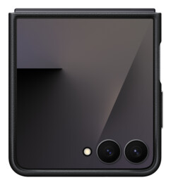 Coque Premium pour Galaxy Z Flip7 noire