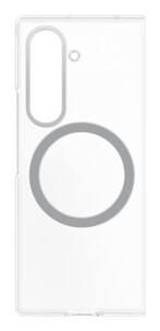 Coque transparente magnétique pour Galaxy Z Fold7 avec film antireflet