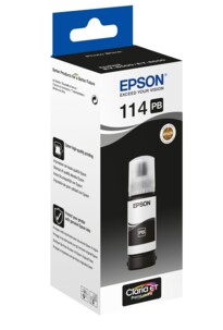 Encre EcoTank 114 noir photo 70 ml pour imprimantes ET-8500 et ET-8550