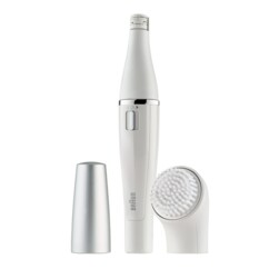 Épilateur visage et brosse nettoyante 2-en-1 Face 810