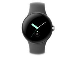 Montre connectée Pixel Watch LTE 41 mm argent avec bracelet charbon