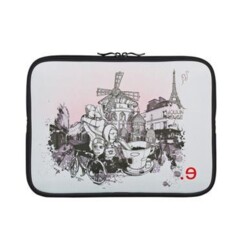 Sacoche LA Robe pour PC portable 13" - I lov Paris Montmartre