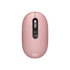 Souris sans fil ergonomique Pure Mac 3200 dpi - Rose