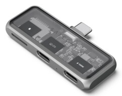 Station d’accueil USB-C mobile XR avec lecteur microSD