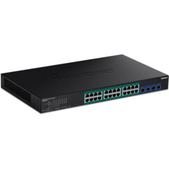 Switch administrable PoE+ 28 ports avec 4 ports SFP+ 10G