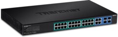 Switch Web Smart PoE+ Gigabit 28 ports 370 W