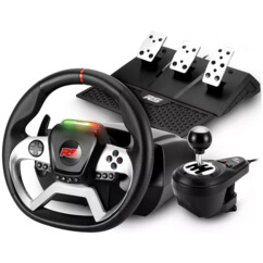 Volant gaming Race Wheel Force 1080RS avec pédalier et levier de vitesse