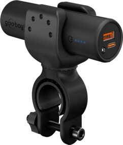 Batterie externe pour vélo 5000 mAh 18 W avec support