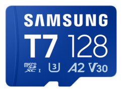 Carte MicroSD Samsung T7 UHS-I U3 V30 A2 - 128 Go