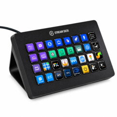 Contrôleur Elgato Stream Deck XL à 32 touches LCD personnalisables