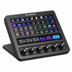 Contrôleur Elgato Stream Deck + XL avec 36 touches LCD et 6 molettes