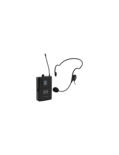 Émetteur ceinture UHF avec micro serre-tête UHF Bodypack