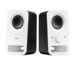 Enceintes PC 2.0 blanches 3 W RMS