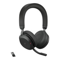 Micro-casque sans-fil Jabra Evolve2 75 avec adaptateur fonction bluetooth USB-A
