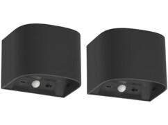 2 appliques murales LED télécommandées rechargeables avec détecteur de mouvement
