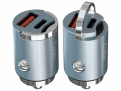 Pack de 2 chargeurs allume-cigare USB-C compatibles Quick Charge et Power Delivery 30 W de la marque Callstel