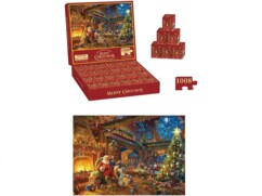 Calendrier de l'Avent puzzle "Maison du Père Noël" – 1008 pièces