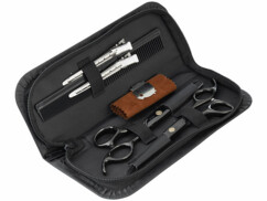 Kit avec ciseaux de coiffure