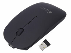 Souris bluetooth 5.2 et RF rechargeable avec fonctions déplaceur