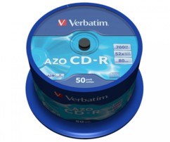 50 CD-R Verbatim AZO spindle