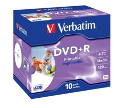 DVD+R Verbatim AZO Printable 4,7 Go (x10)