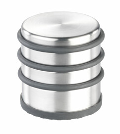 bloque porte universel en inox et caoutchouc pour portes fines et lourdes