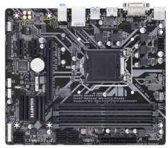 carte mere gigabyte z370m ds3h avec mémoire ddr4 socket 1151 usb 3.1 pci express