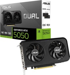 Carte graphique Dual Nvidia GeForce RTX 5050 OC de la marque Asus