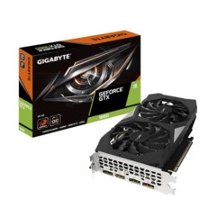 Carte graphique GeForce GTX 1660 OC avec 6 Go de mémoire.