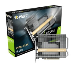Carte graphique Palit GTX1650 KalmX 4 Go.