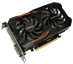 carte graphique gigabyte Geforce GTX1050 OC 2go 2 ventilateurs avec hdmi displayport