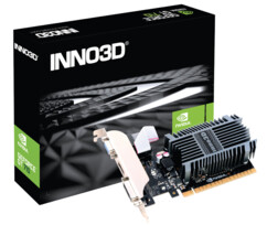 Carte graphique Nvidia GeForce GT 710 LP 2 Go SDDR3 de la marque Inno3D